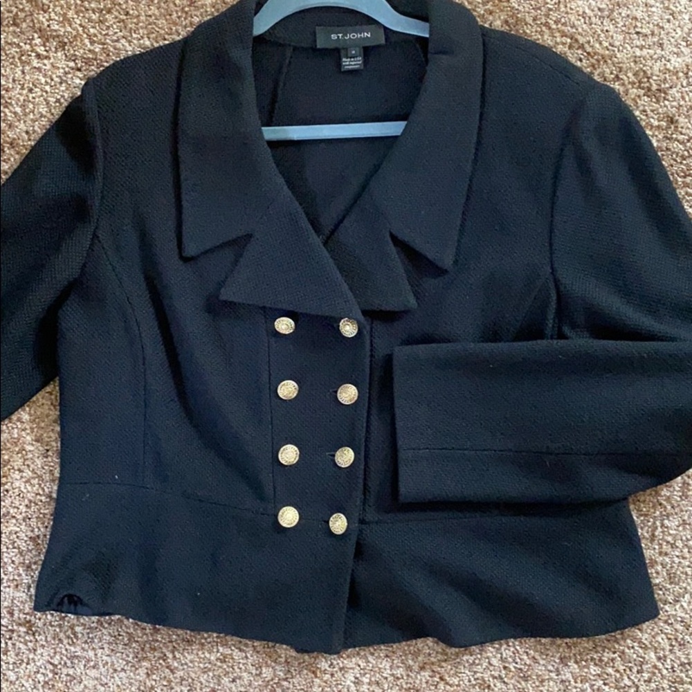 Black Knit Jacket. - image 4